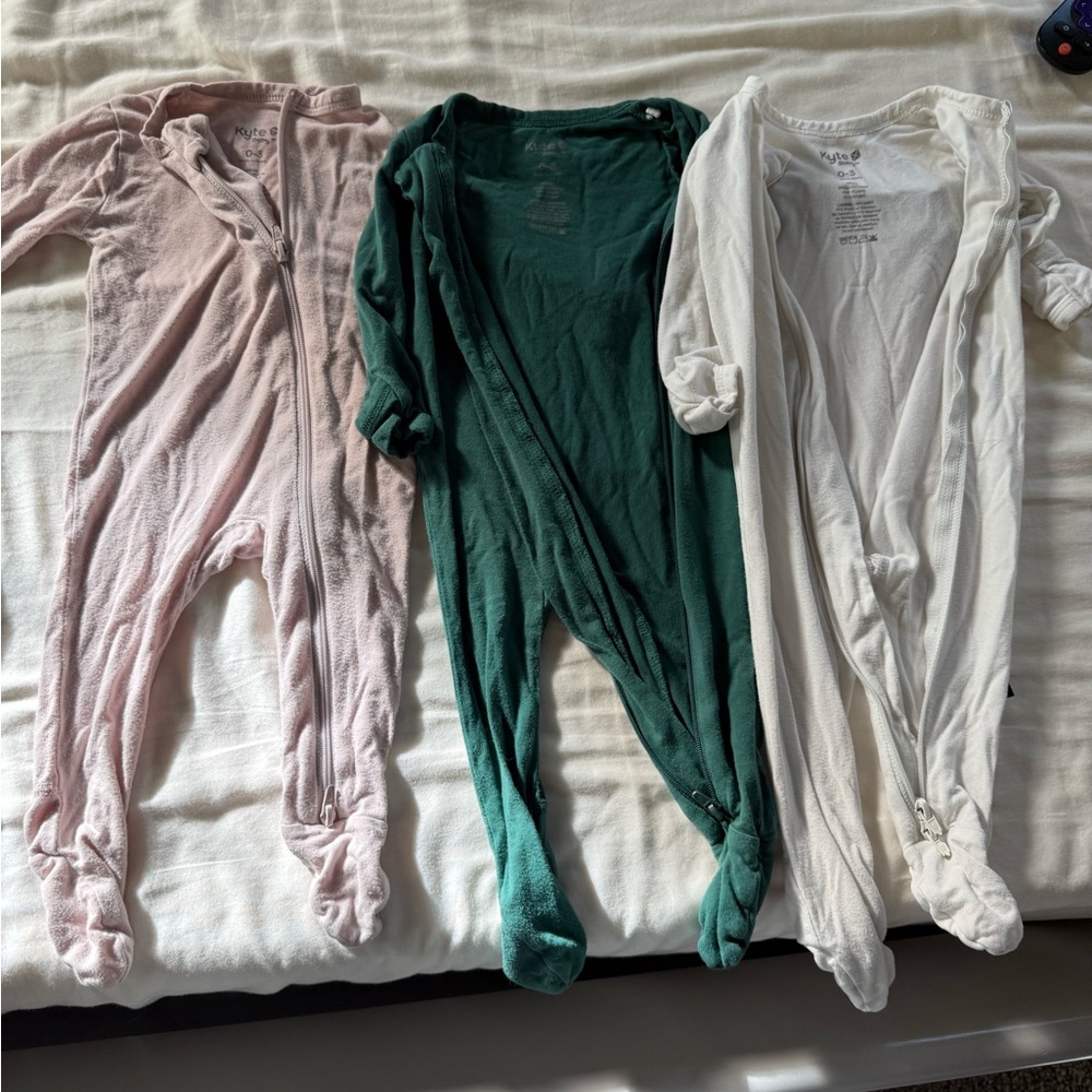 Kyte Zip-Up Onesie Bundle
